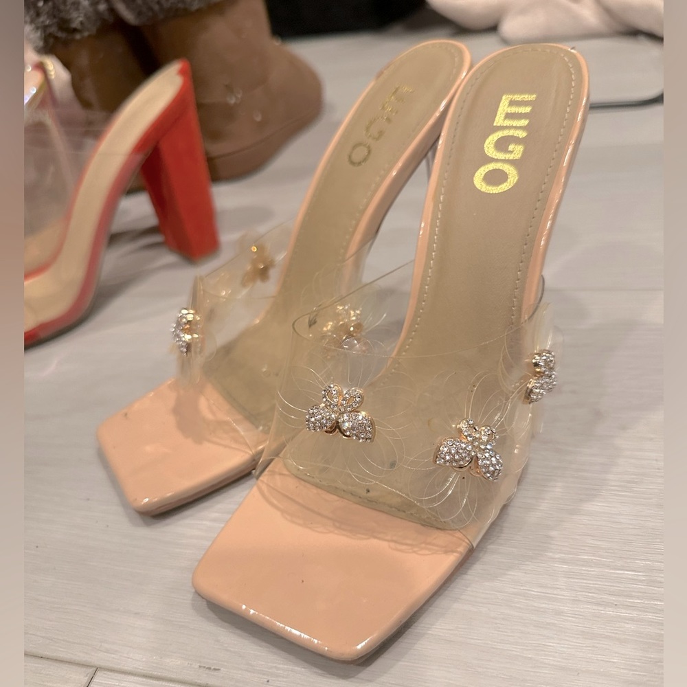 Butterfly heels